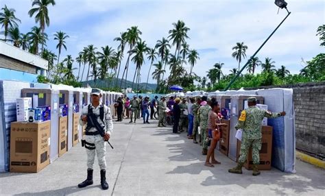 Acapulco Finalizan Entrega De Apoyos Para Vivienda Y Enseres A