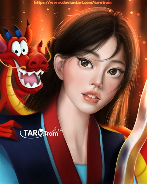 Mulan Taro Tram In Beautiful Drawings Art Art Design