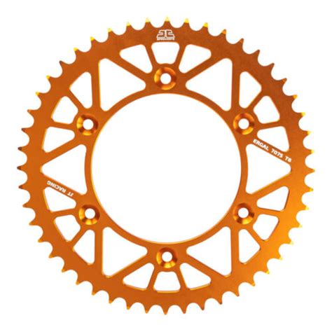 JT Alloy Racelite Orange 51T Rear Sprocket For KTM 300 EXC TPI 2023 EBay