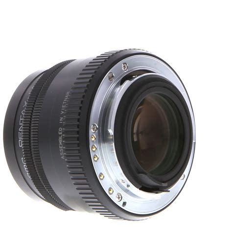 Pentax Mm F Smc Fa Limited Black K Mount Autofocus Lens At