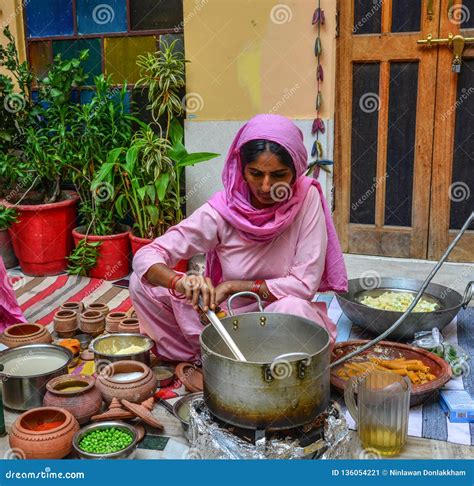 Indian Women Cooking Traditional Food Editorial Photo - Image of dish ...