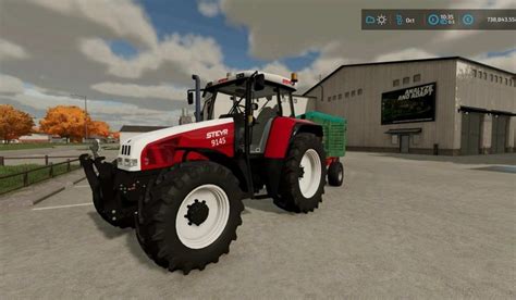 FS22 Steyr 9145 v 1 0 0 0 Steyr Mod für Farming Simulator 22