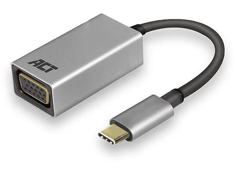 ACT USB C Naar VGA 0 15m 4k 60Hz Kopen MediaMarkt