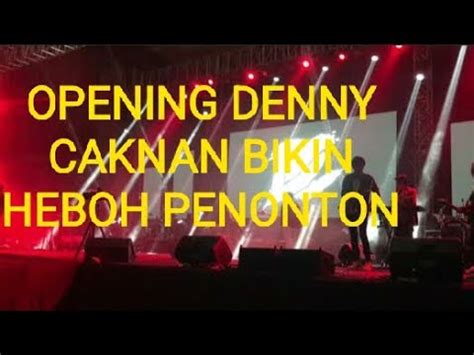 Denny Caknan Kalih Welasku Live Di Um Malang Youtube