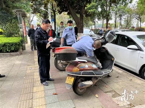 整治非机动车停放乱象，共建文明良好秩序 韶关浈江综合执法局车辆环境