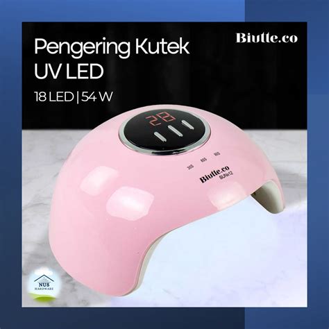 Jual Biutte Co Sun Alat Mesin Pengering Kutek Kuku Uv Led Nail Dryer