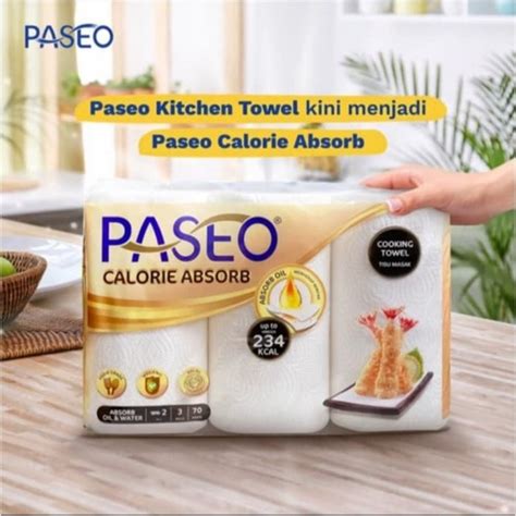 Jual Tissue Paseo Calorie Absorb Roll Tissue Dapur Tisu Masak Tisu