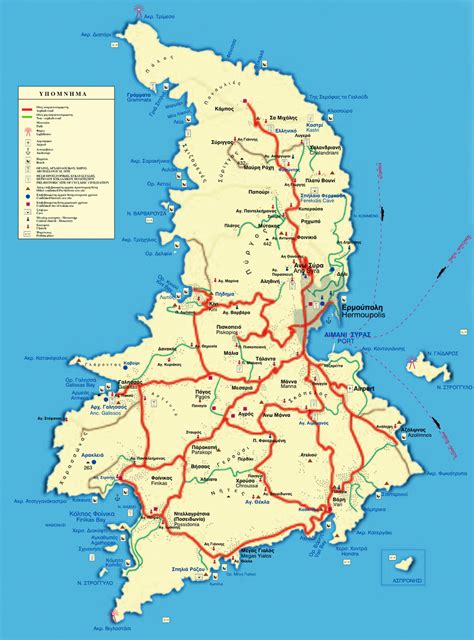 Syros Map