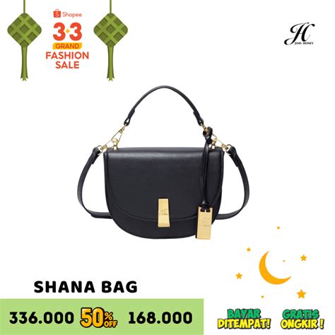 Jual TAS SLEMPANG WANITA IMPORT SHANA BAG JIMSHONEY FREE BOX EKSKLUSIF