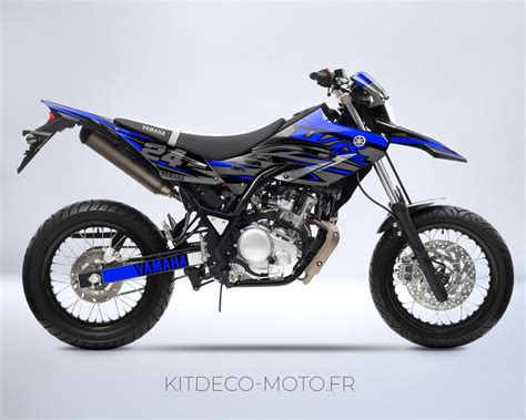 Grafikkit Yamaha Wr Gotam Blue Kitdeco Moto Fr