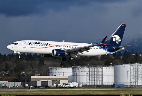 Aeromexico Boeing Ng Max Xa Dao Photo Airfleets Aviation