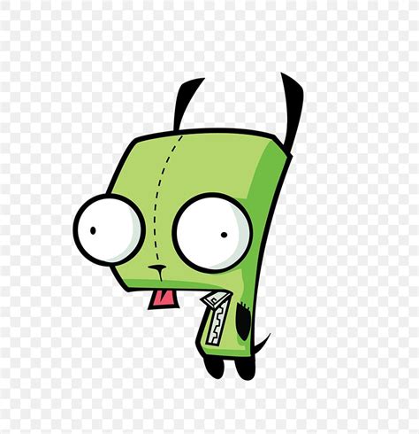 Gir Animated Cartoon Drawing Invader Zim Png 600x849px Gir Animated