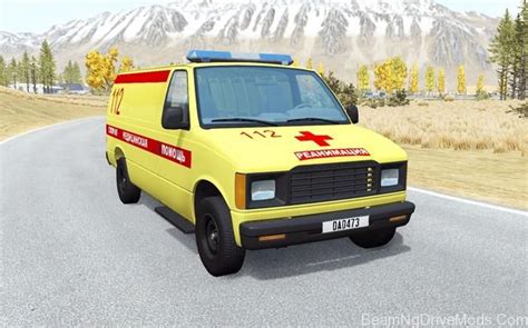 Beamng Gavril H Series Ambulance Beamng Drive Mods Download Ambulance Driving Mod