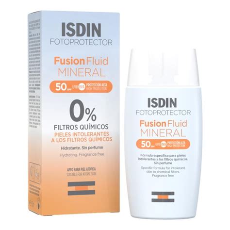 Isdin Fotoprotector Fusión Fluid Mineral SPF 50 50 ml