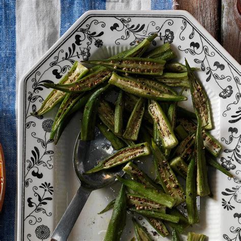 Roasted Okra Recipe How To Make It