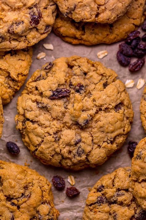 Brown Butter Oatmeal Raisin Cookies Baker By Nature