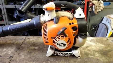 Stihl Bg Blower Carburetor Adjustment Fail Youtube