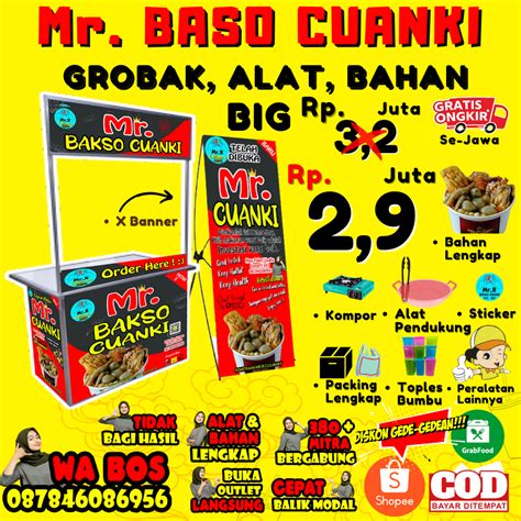 Mr BAKSO CUANKI MR R CULLINARY FRANCHAISE PAKET USAHA KEMITRAAN