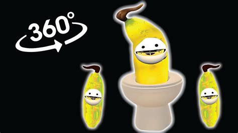 Skibidi Toilet Otamatone 360° Banana Cat But Its 360 Degree Video Vr