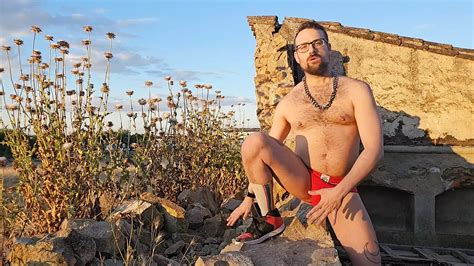 Caught Pissing Myself Outdoors Gay Amateur Amateur Porn Feat Will Kox Xhamster