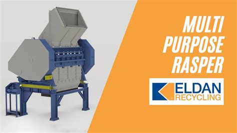 Eldan Multi Purpose Rasper Versatile Shredder For Primary And