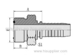 ORFS Male O RING Seal ISO 8434 3 SAE J1453 Hydraulic Hose Fitting 14211