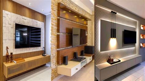 Modern Living Room Tv Cabinet Design Tv Wall Unit Home