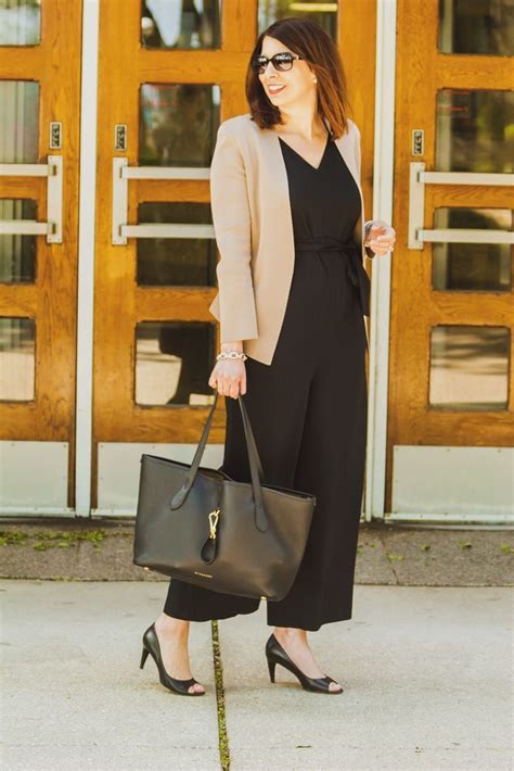 How To Wear A Jumpsuit To Work Later Ever After Blog Work Fashion