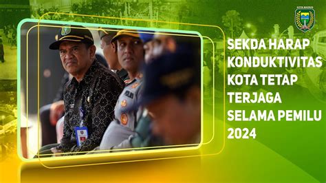 Saksikan Simulasi Sispamkota Sekda Harap Konduktivitas Kota Tetap