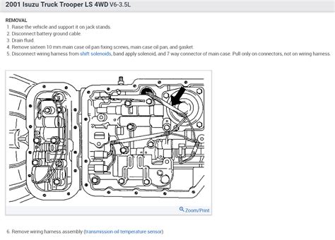 2001 Isuzu Rodeo Transmission Wiring Diagram Wiring Diagram