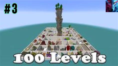 Minecraft 100 Level Parkour Sezon 1 Bölüm 3 Youtube