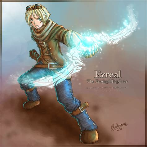 Ezreal (League of Legends) Minecraft Skin