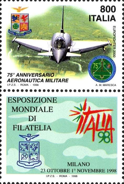 Esposizione Mondiale Di Filatelia ITALIA 98 4 Emissione Dedicata