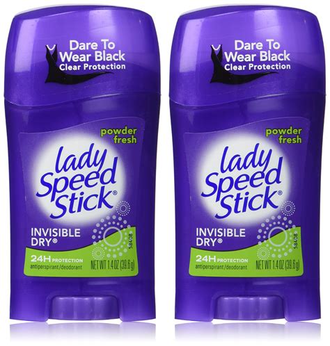 Lady Speed Stick Invisible Dry Antiperspirant And Deodorant Stick Powder