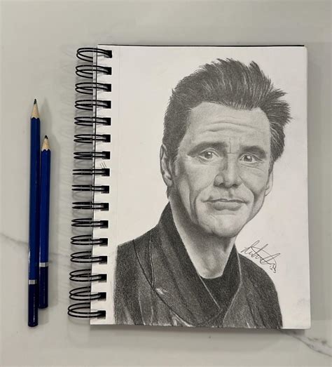 Jim Carrey : r/GraphiteArt