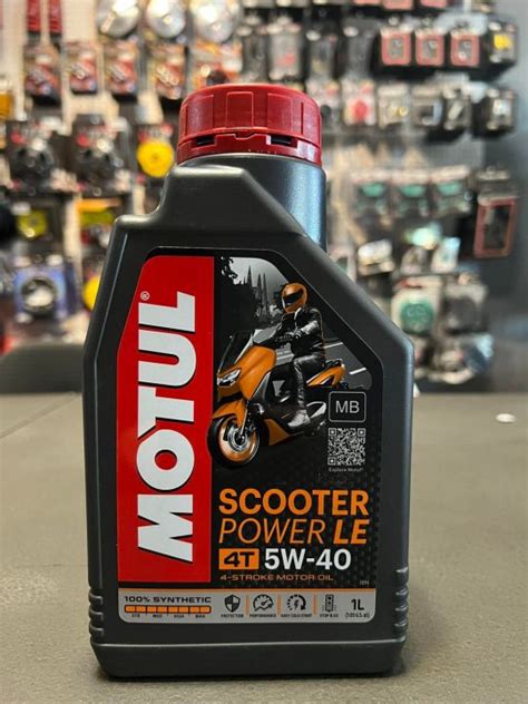 MOTUL SCOOTER POWER LE 4T 5W 40 1LITER Lazada PH