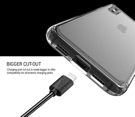 Obliq Naked Shield IPhone X Gold Case Black