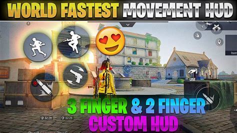 BEST 2 3 FINGER MOVEMENT CUSTOM HUD SETTINGS BETTER THAN PC PLAYERS