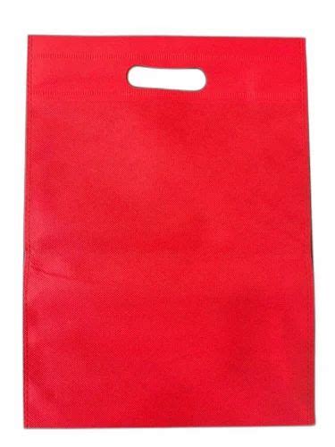 5 Kg Red D Cut Non Woven Bag At ₹ 115 Kg D Cut Non Woven Bags In