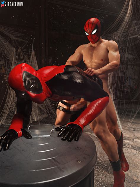 Rule 34 2boys Anal Anal Sex Deadpool Gay Malemale Male Only Male Penetrating Male Marvel