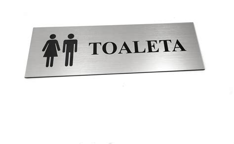 Wc Tabliczka Toaleta Piktogram X Cm Ttd Cena Opinie