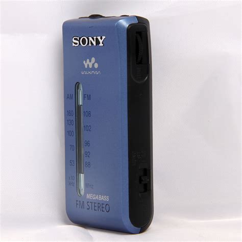 Ru Shipping New Sony Stereo Srf S Fm Am Super Compact Radio Walkman