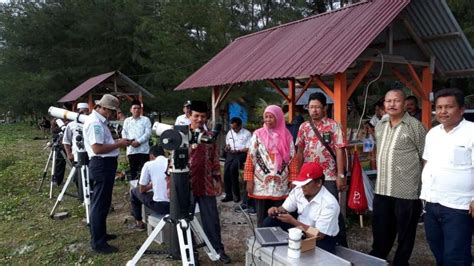 PA Pandan PA Pandan Menghadiri Pemantauan Rukyatul Hilal Di Pantai