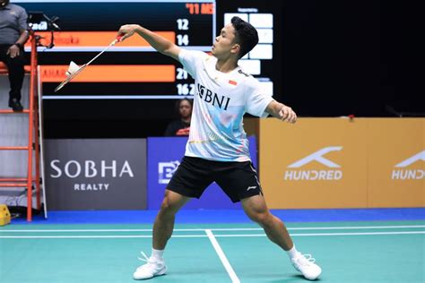 Badminton Asia Championships 2023 Kunci Keberhasilan Ginting Tembus Final