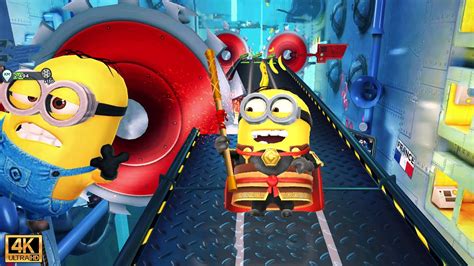 Minion Rush Emperor Minion On A Special Mission From France With Love At Gru S Lab Uhd 4k