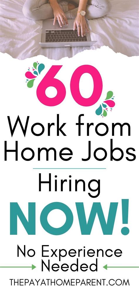 💸 60 Best Legitimate Work From Home Jobs With No Experience Online In