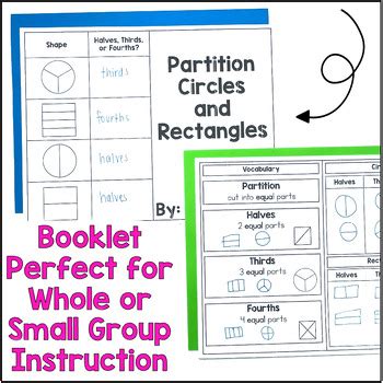 Partition Shapes Into Halves Thirds And Fourths Equal And Unequal Parts