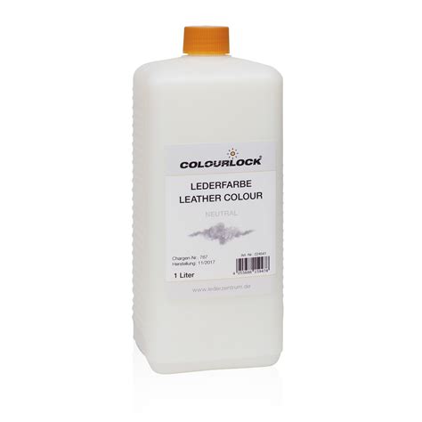 COLOURLOCK Farbe neutral 1 Liter Lederzentrum Spezialist für