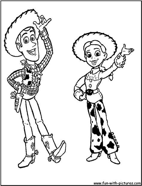 Toy Story Woody Coloring Sheet Coloring Pages