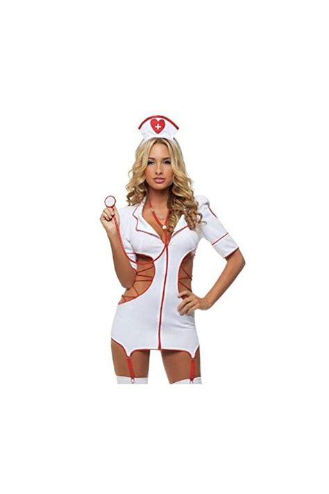 Costume Femmes Lingerie Infirmi Re Uniforme Cosplay Set Tenue Moula